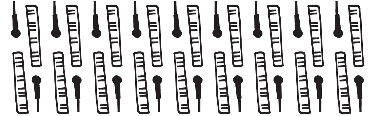 Pattern design, piano and microphone minimal illustrations for a jazz band. Design by The Blank Sheep.